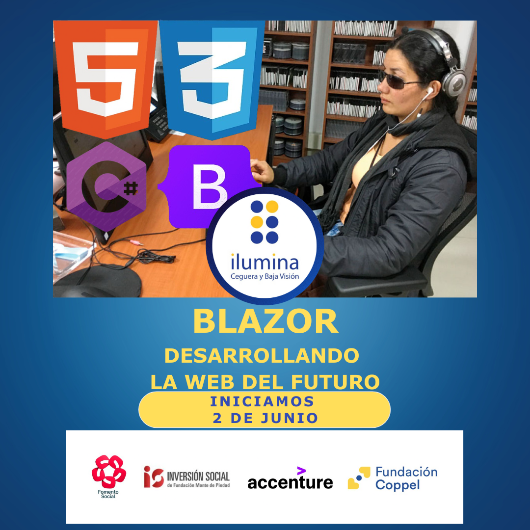 Post invitación al curso de BLAZOR